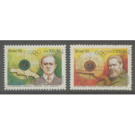 Brazilia 1992 - Jocurile Olimpice, serie neuzata Brazilia 1992 - Jocurile Olimpice, serie neuzata