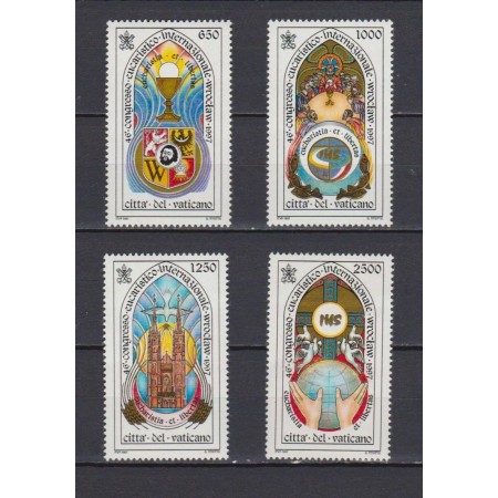 Vatican 1997 - Congres Eucaristic, serie neuzata