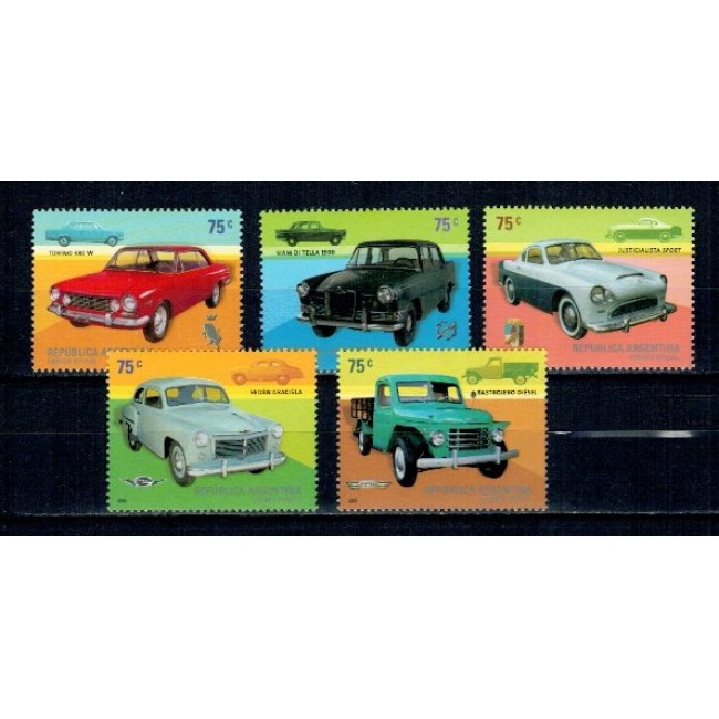 Argentina 2005 - Industria auto, masini, serie neuzata