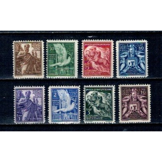 Vatican 1938 - Posta aeriana, serie neuzata Vatican 1938 - Posta aeriana, serie neuzata