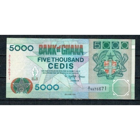 Ghana 1994 - 5000 cedis, circulata