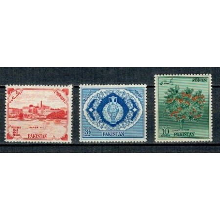 Pakistan 1957 - Uzuale, independenta, serie neuzata Pakistan 1957 - Uzuale, independenta, serie neuzata