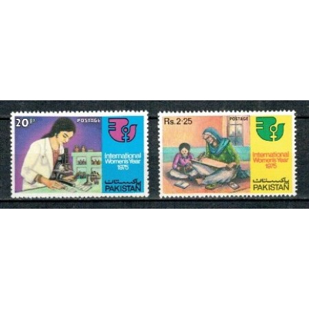 Pakistan 1975 - Anul international al femeii, serie neuzata Pakistan 1975 - Anul international al femeii, serie neuzata