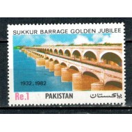 Pakistan 1982 - Barajul Sukkur, neuzat