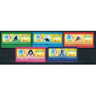 Pakistan 1984 - Jocurile Olimpice, sport, serie neuzata