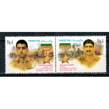 Pakistan 2002 - Ordine si decoratii, serie neuzata Pakistan 2002 - Ordine si decoratii, serie neuzata