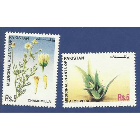 Pakistan 2006 - Plante medicinale, aloe, serie neuzata Pakistan 2006 - Plante medicinale, aloe, serie neuzata