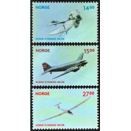 Norvegia 2012 - Avioane, aviatie, serie neuzata