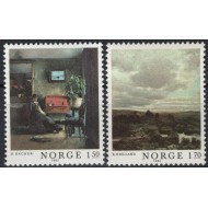 Norvegia 1981 - Picturi, arta, serie neuzata