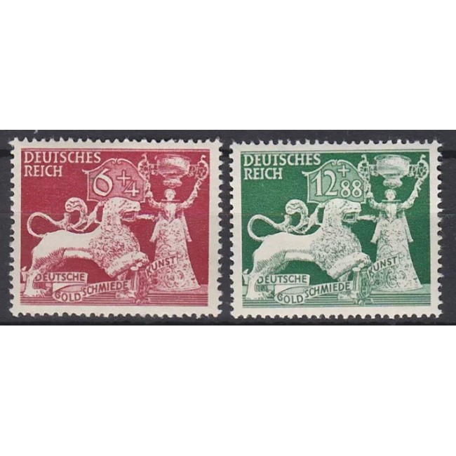 Deutsches Reich 1942 - Aurari, mestesuguri, serie neuzata Deutsches Reich 1942 - Aurari, mestesuguri, serie neuzata