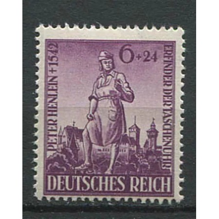 Deutsches Reich 1942 - Peter Henlein, neuzat Deutsches Reich 1942 - Peter Henlein, neuzat