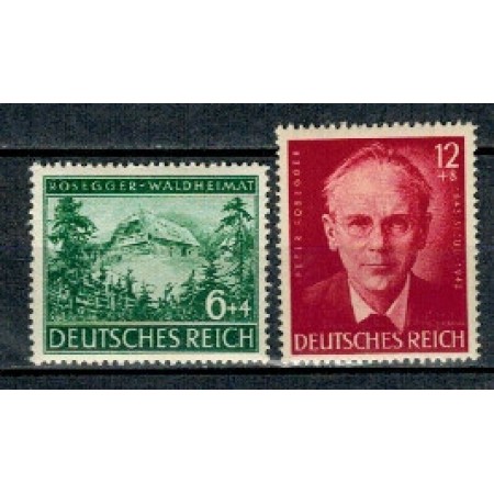 Deutsches Reich 1943 - Peter Rosegger, serie neuzata Deutsches Reich 1943 - Peter Rosegger, serie neuzata