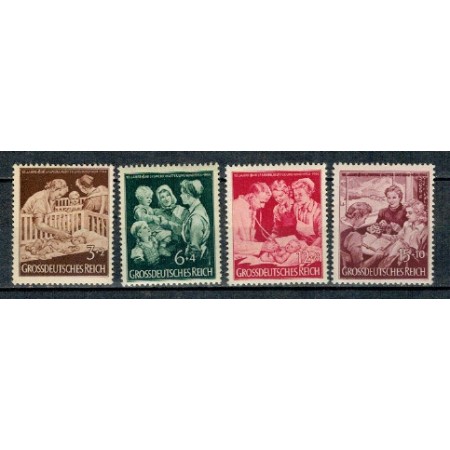 Deutsches Reich 1944 - Mama si copilul, serie neuzata Deutsches Reich 1944 - Mama si copilul, serie neuzata
