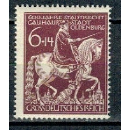 Deutsches Reich 1945 - Orasul Oldenburg, neuzat Deutsches Reich 1945 - Orasul Oldenburg, neuzat