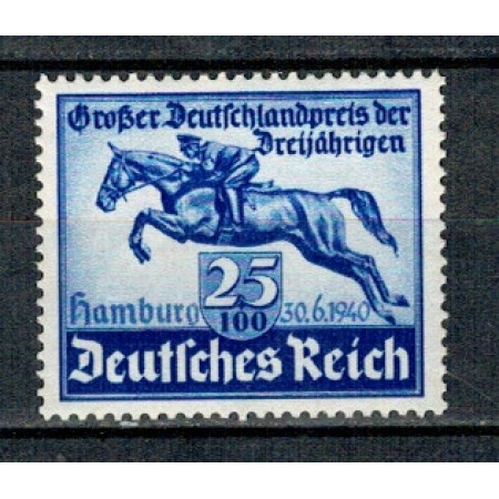 Deutsches Reich 1940 - Cai, calarie, Hamburg Derby, neuzat Deutsches Reich 1940 - Cai, calarie, Hamburg Derby, neuzat
