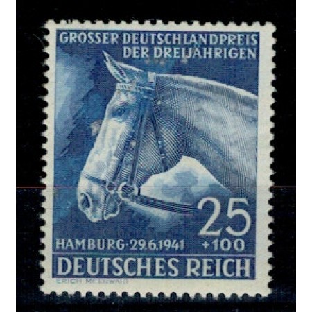 Deutsches Reich 1941 - Cai, calarie, Hamburg Derby, neuzat