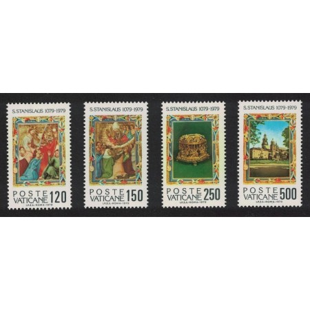 Vatican 1979 - Sf. Stanislaus, serie neuzata Vatican 1979 - Sf. Stanislaus, serie neuzata
