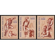 Vatican 1976 - Fresce, serie neuzata