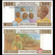 C.A.S. Congo 2017 - 500 francs UNC