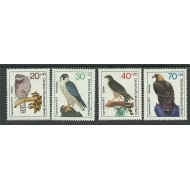 Berlin 1973 - Pasari de prada, fauna, serie neuzata