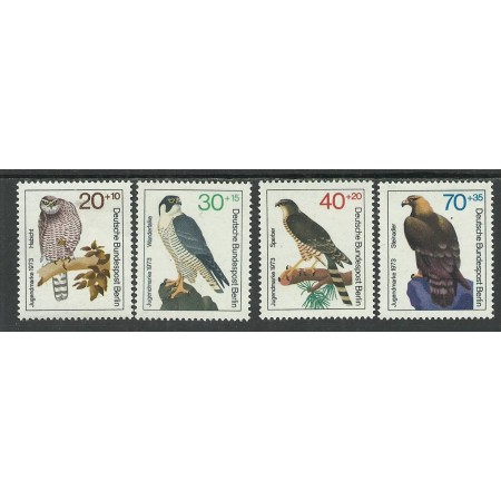 Berlin 1973 - Pasari de prada, fauna, serie neuzata Berlin 1973 - Pasari de prada, fauna, serie neuzata