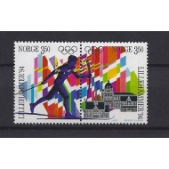 Norvegia 1993 - Jocurile Olimpice Lillehammer, serie neuzata