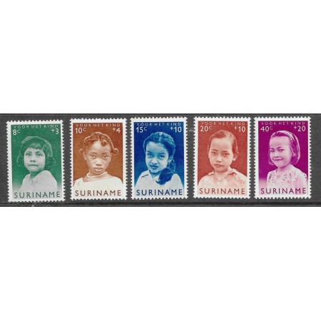 Suriname 1963 - Pentru copii, serie neuzata Suriname 1963 - Pentru copii, serie neuzata