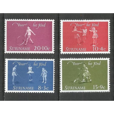 Suriname 1964 - Pentru copii, jocuri, serie neuzata Suriname 1964 - Pentru copii, jocuri, serie neuzata