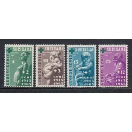 Suriname 1965 - Crucea Verde, serie neuzata Suriname 1965 - Crucea Verde, serie neuzata