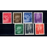 Vatican 1947 - Posta Aeriana, serie neuzata