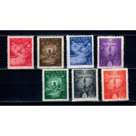 Vatican 1947 - Posta Aeriana, serie neuzata Vatican 1947 - Posta Aeriana, serie neuzata