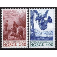 Norvegia 1985 - Electricitate, electrificare, serie neuzata