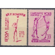 1955 - Campionatele Europene de Volei, serie neuzata