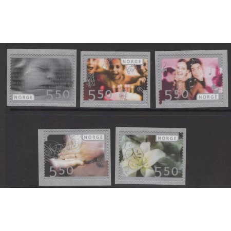 Norvegia 2003 - Greeting stamps, serie timbre autocolant neuzate Norvegia 2003 - Greeting stamps, serie timbre autocolant neuzate