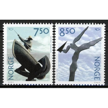 Norvegia 2002 - Arta moderna, serie neuzata Norvegia 2002 - Arta moderna, serie neuzata