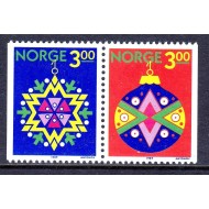 Norvegia 1989 - Craciun, serie neuzata