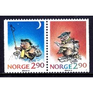 Norvegia 1988 - Craciun, serie neuzata