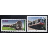 Luxemburg 2017 - Tramvaie, trenuri, serie neuzata
