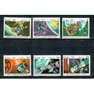 Cuba 1984 - Cosmonautica, serie neuzata