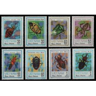 Vietnam 1982 - Insecte, fauna, serie neuzata