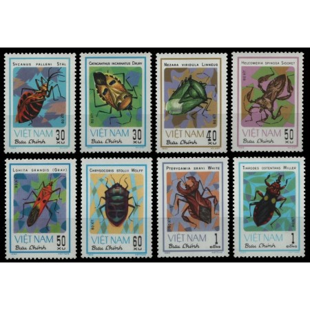 Vietnam 1982 - Insecte, fauna, serie neuzata Vietnam 1982 - Insecte, fauna, serie neuzata