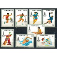 Vietnam 1980 - Jocurile Olimpice, sport, serie ndt neuzata