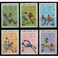 Vietnam 1982 - Fotbal, Campionatul Mondial, serie neuzata