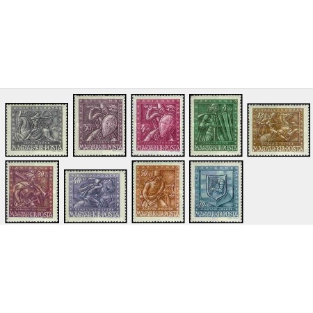 Ungaria 1943 - Pentru raniti, serie neuzata Ungaria 1943 - Pentru raniti, serie neuzata