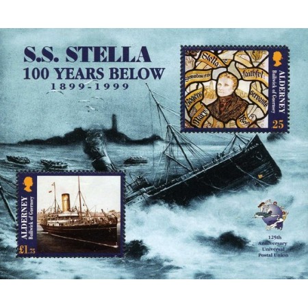 Alderney 1999 - S.S. Strella, vapor, colita neuzata Alderney 1999 - S.S. Strella, vapor, colita neuzata