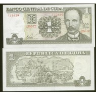 Cuba 2016 - 1 peso UNC