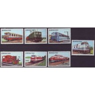 Burkina Faso 1985 - Locomotive, serie neuzata