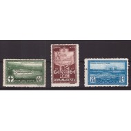 1932 - Sanatorii PTT, serie nestampilata cu sarniere