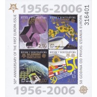 Mostar(Bosnia) 2006 - Europa, 50th CEPT, bloc neuzat