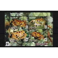 Aitutaki 2014 - Fauna WWF, crabi, bloc neuzat